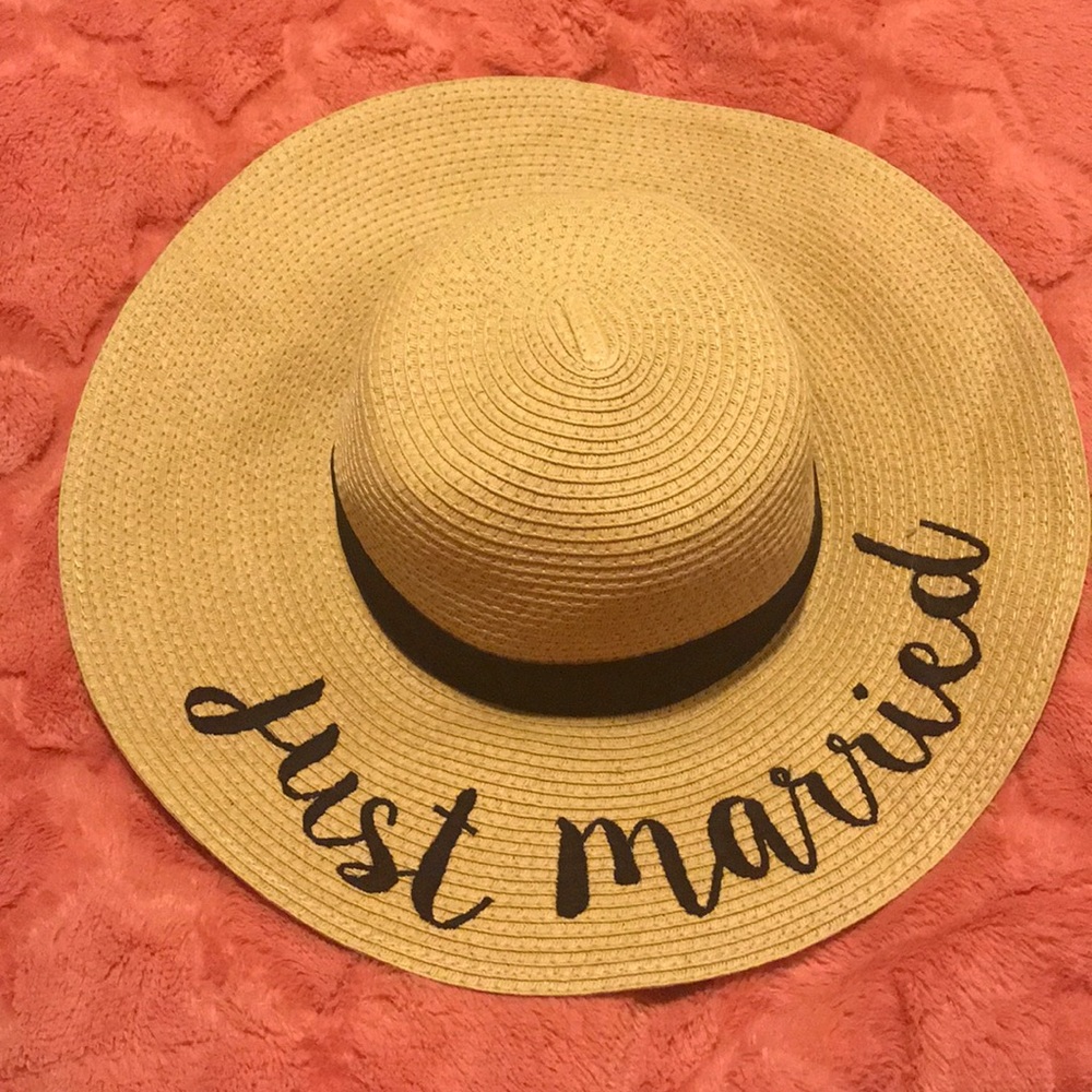 Just Married Sun Hat